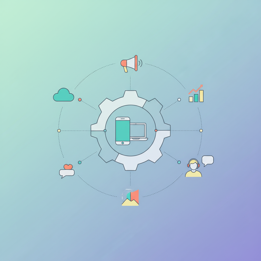 Transformação digital no atendimento ao cliente: estratégias para pequenas e médias empresas - ilustração